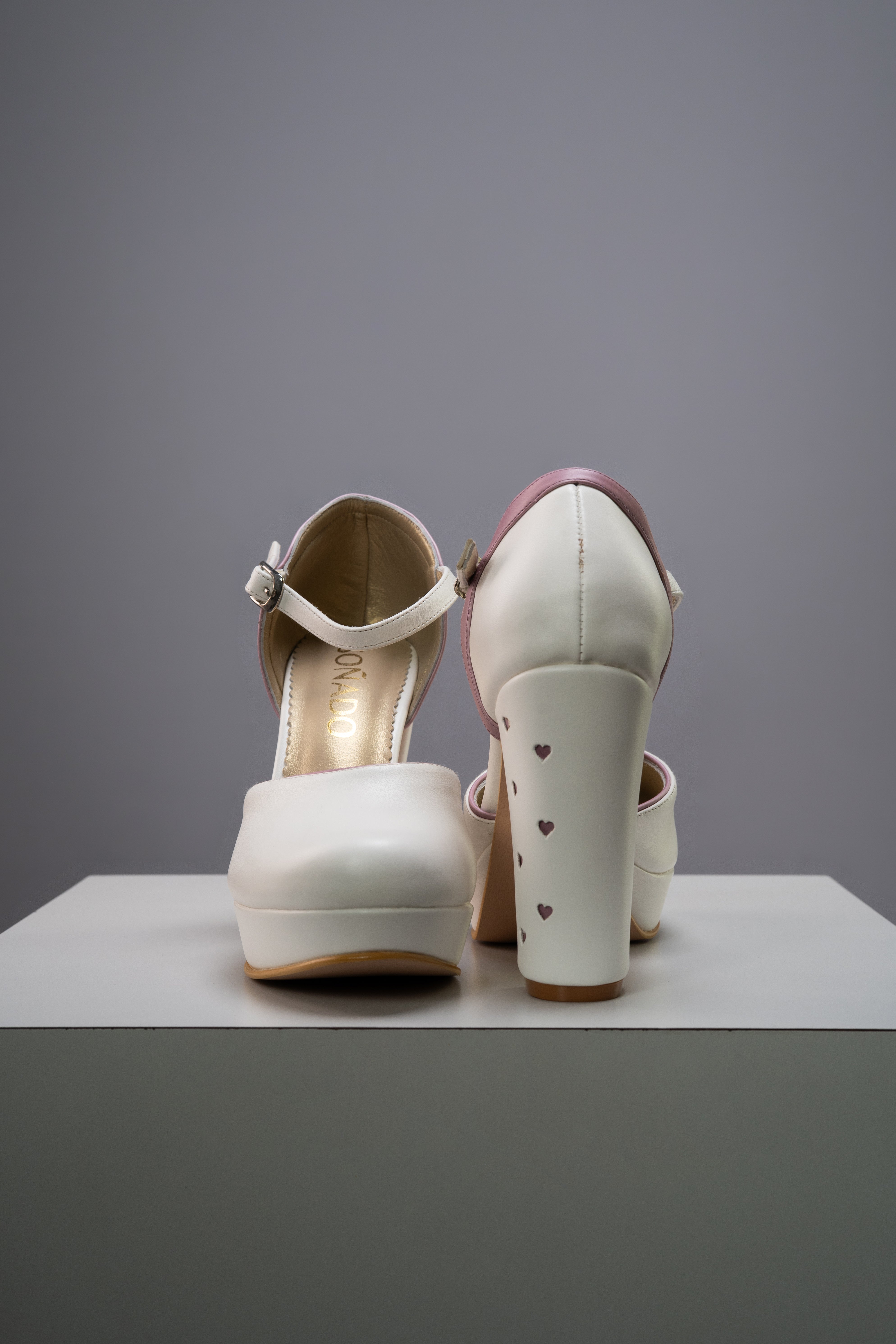 Julieta detalles lila- Taco 10cm-Novias