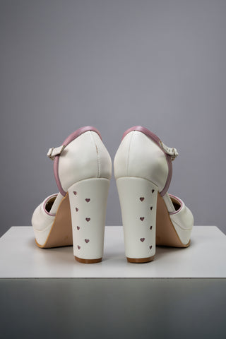 Julieta detalles lila- Taco 10cm-Novias