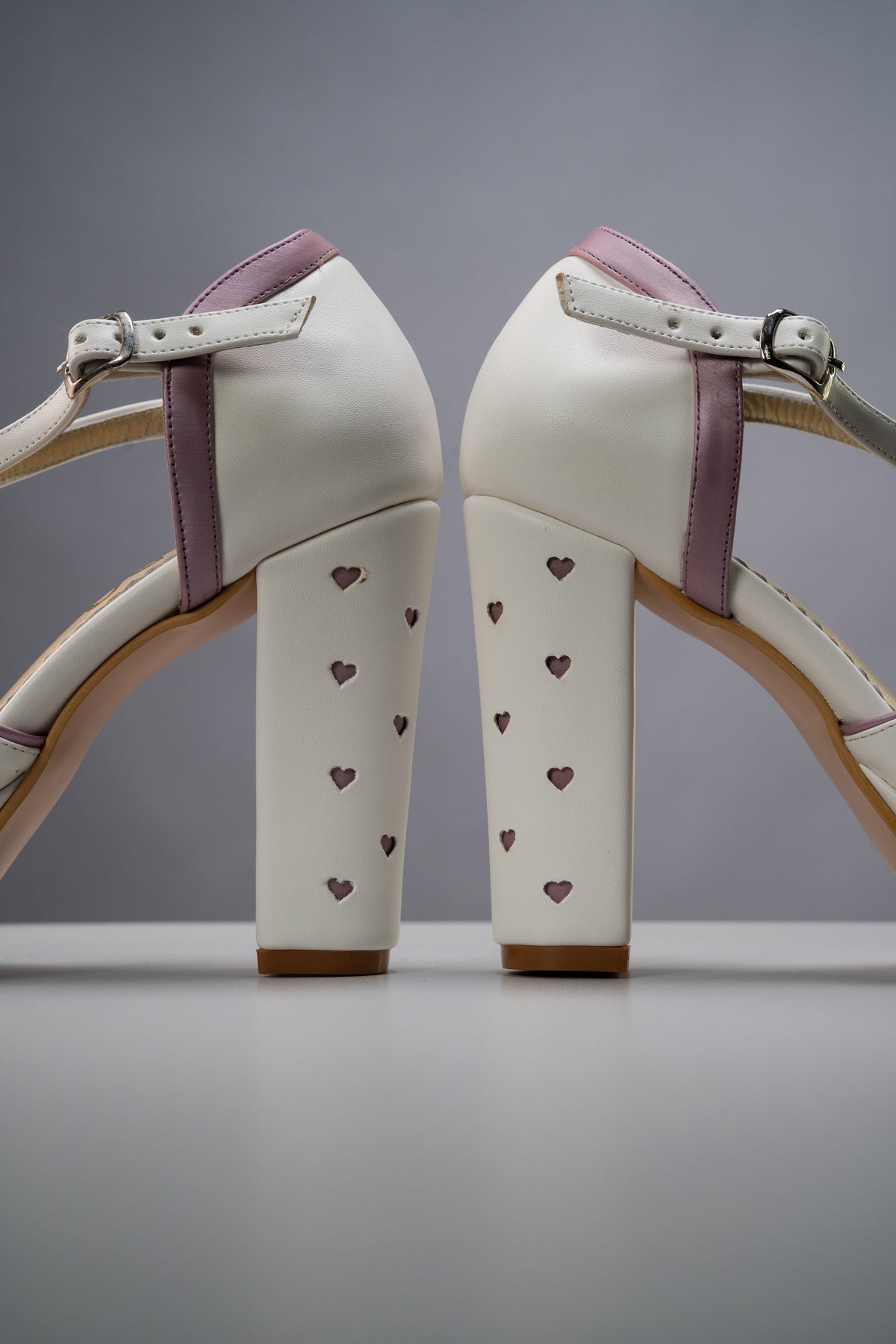 Julieta detalles lila- Taco 10cm-Novias